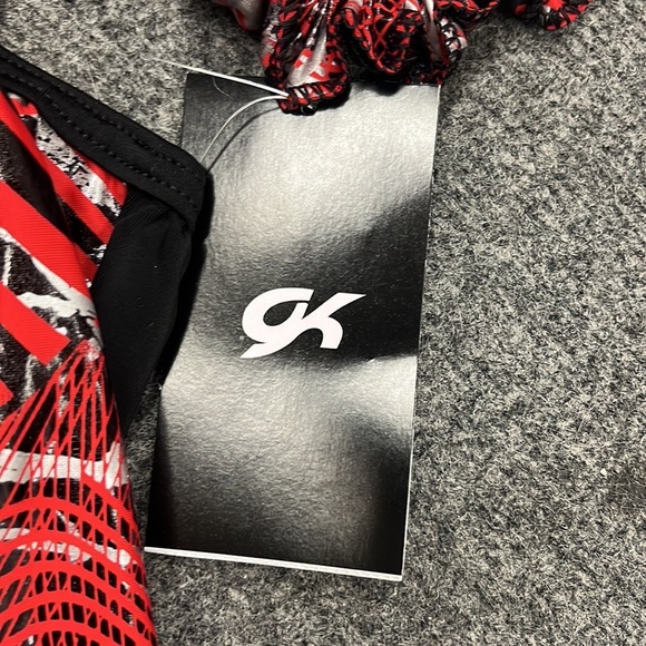 NWT Urban Zebra Workout Leotard Style #E4594 includes matching Scrunchie AM - Picture 5 of 10